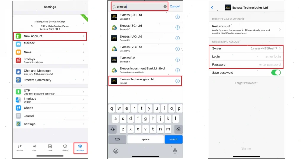 login mobile